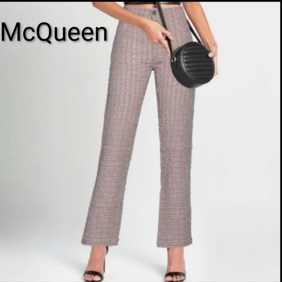 McQ By Alexander McQueen Linen Pants - Picture 2 of 15
